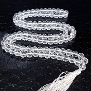 Clear quartz Mala